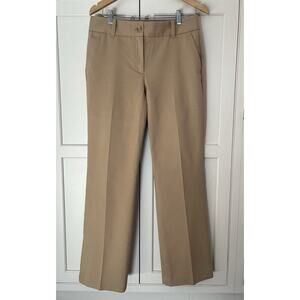 Talbots Heritage trousers pants women’s size 8 beige cotton blend
